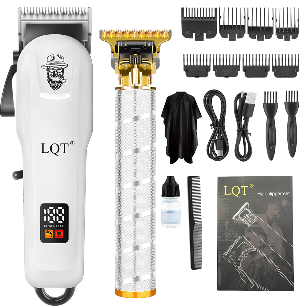 Men'S Grooming Tape - Professional Hair Clipper and Trimmer Set