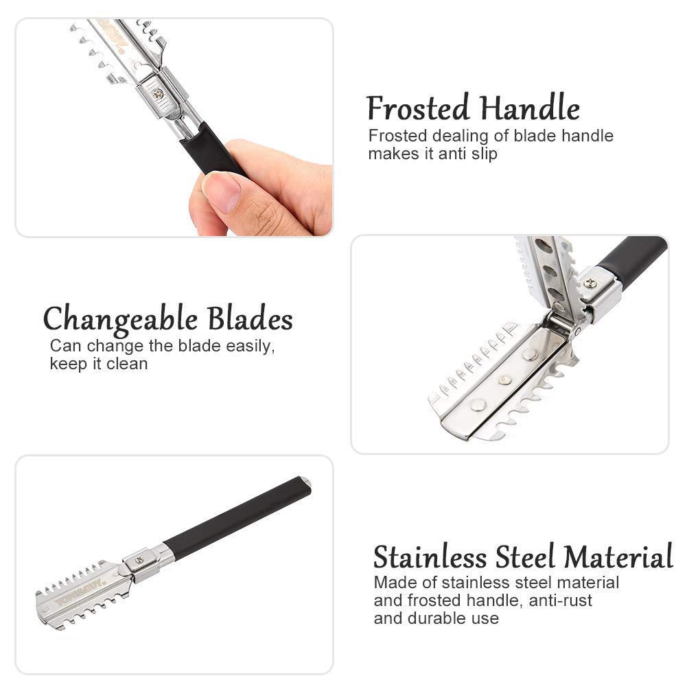Double-Edge Shaving Haircut Ra - đánh giá và giá Men'S Grooming Tape