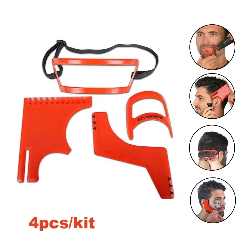 2/4Pcs Men's Beard Combs Hair  - đánh giá và giá Mens Grooming Tools