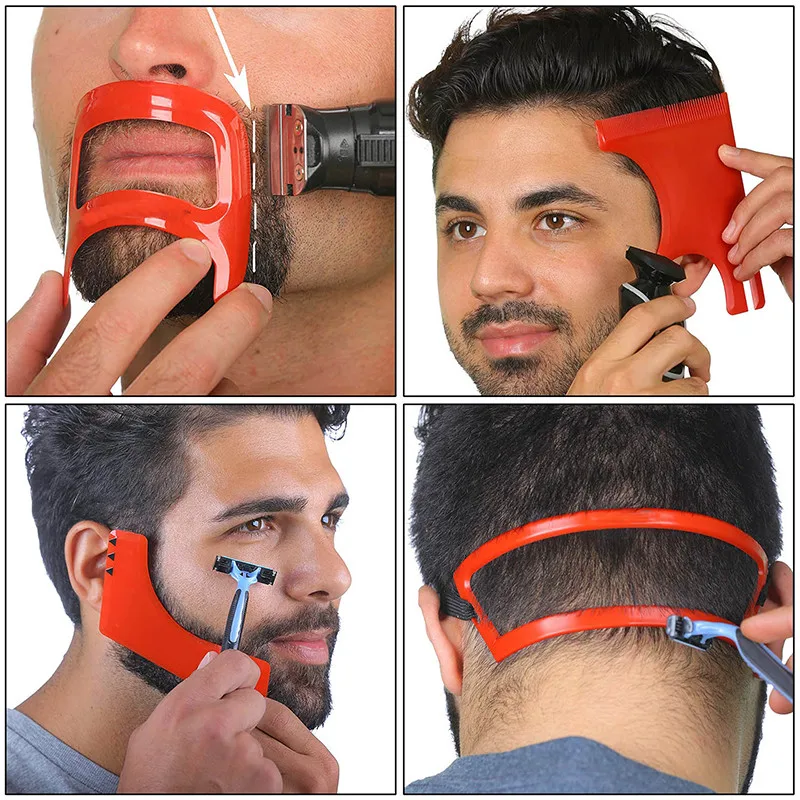 2/4Pcs Men's Beard Combs Hair  - đánh giá và giá Mens Grooming Tools