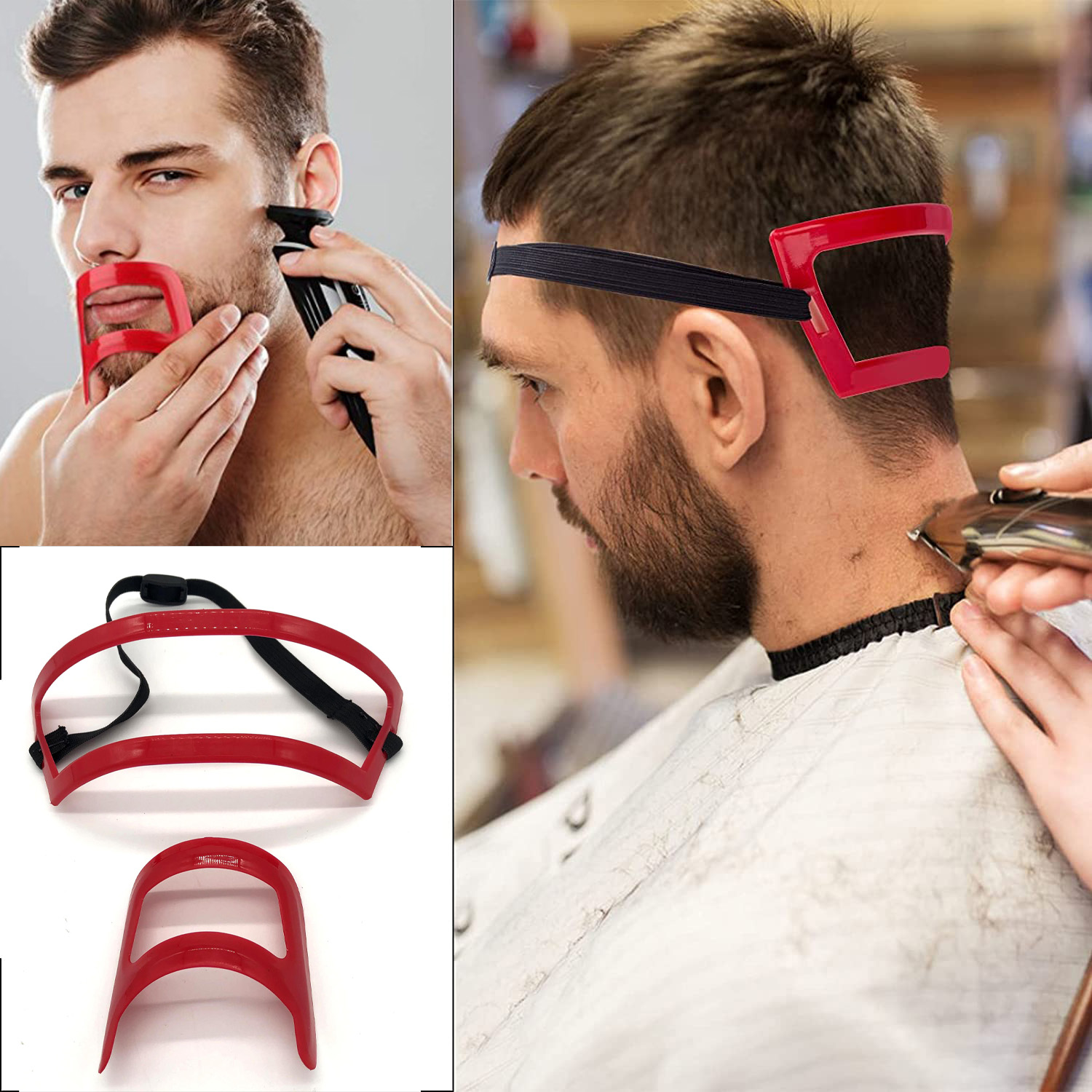 2/4Pcs Men's Beard Combs Hair  - đánh giá và giá Mens Grooming Tools