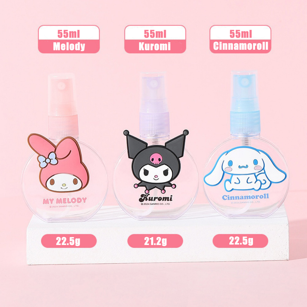 55/60/100ml Genuine Sanrio Pla - đánh giá và giá Cologne Spray Bottle