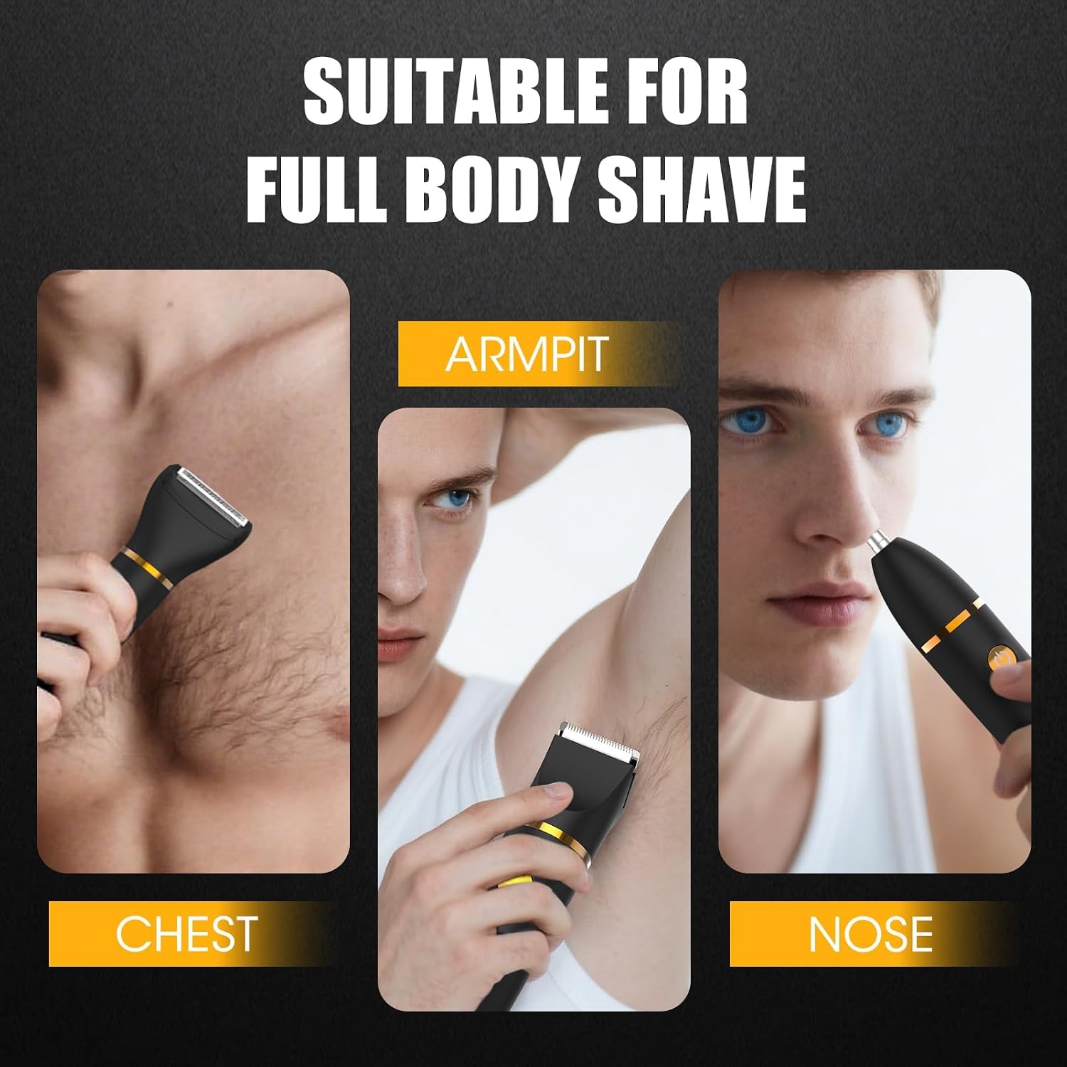 Body Trimmer for Men Woman, 3  - đánh giá và giá Grooming Men'S Eyebrows