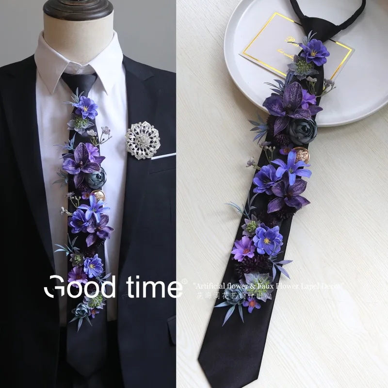Tie flower simulation flower,  - đánh giá và giá Men'S Grooming Day