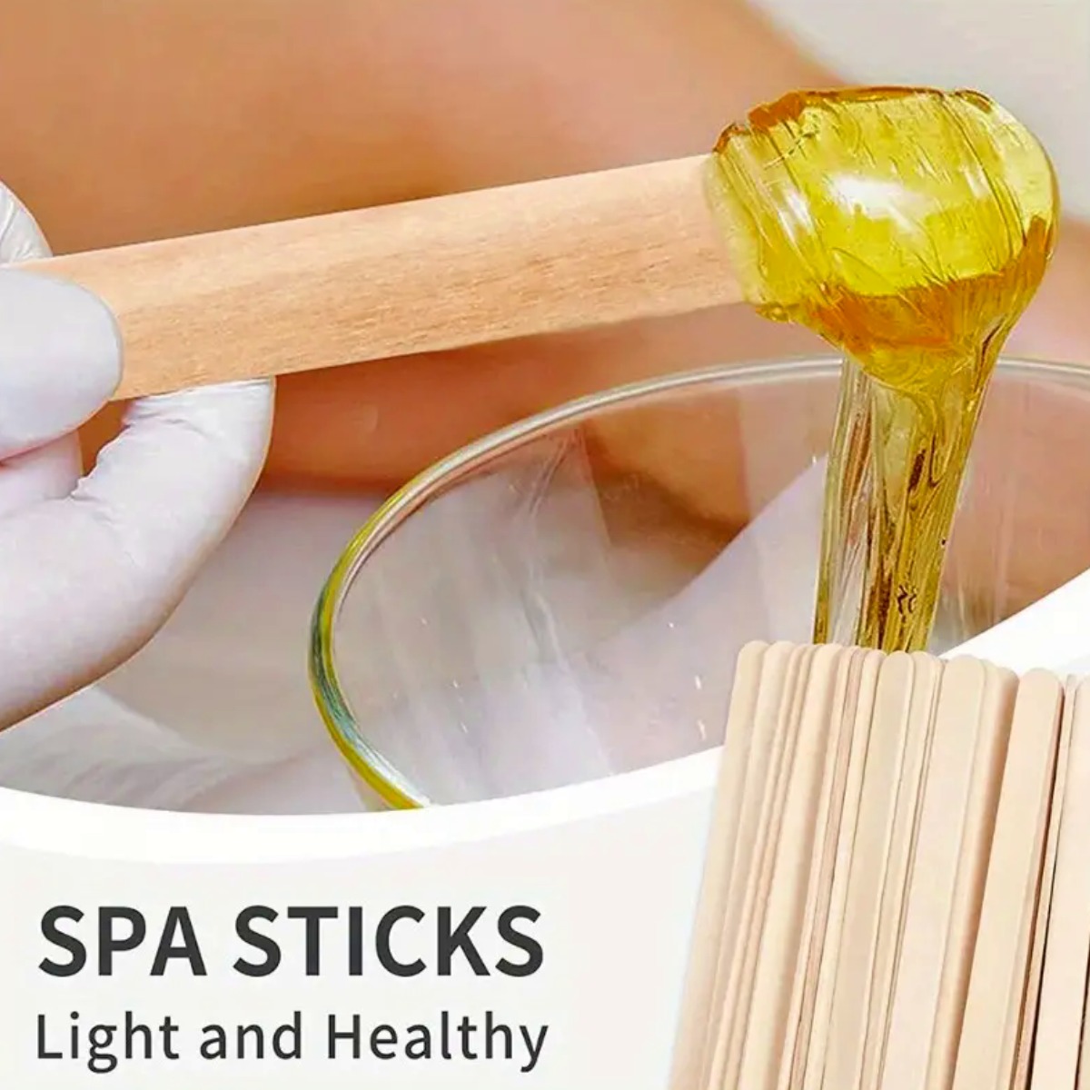 10Pcs Disposable Natural Woode - đánh giá và giá Hair Wax Stick