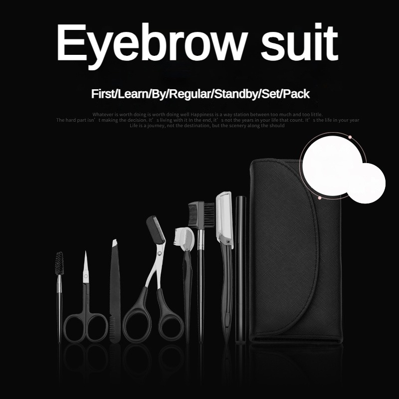 8Pcs eyebrow grooming kit with - đánh giá và giá Grooming Men'S Eyebrows