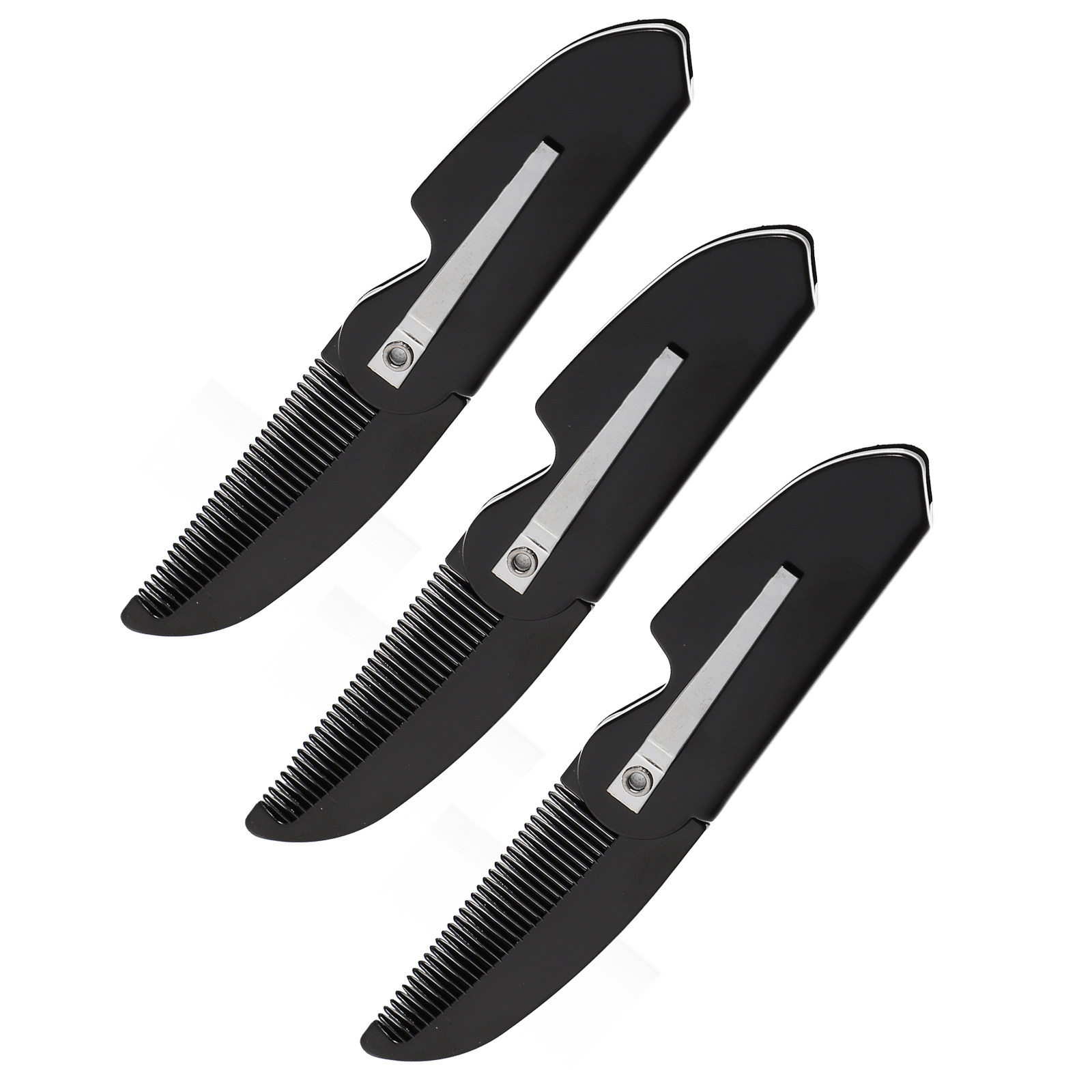 3Pcs Folding Beard Combs Porta - đánh giá và giá Mens Grooming Tools