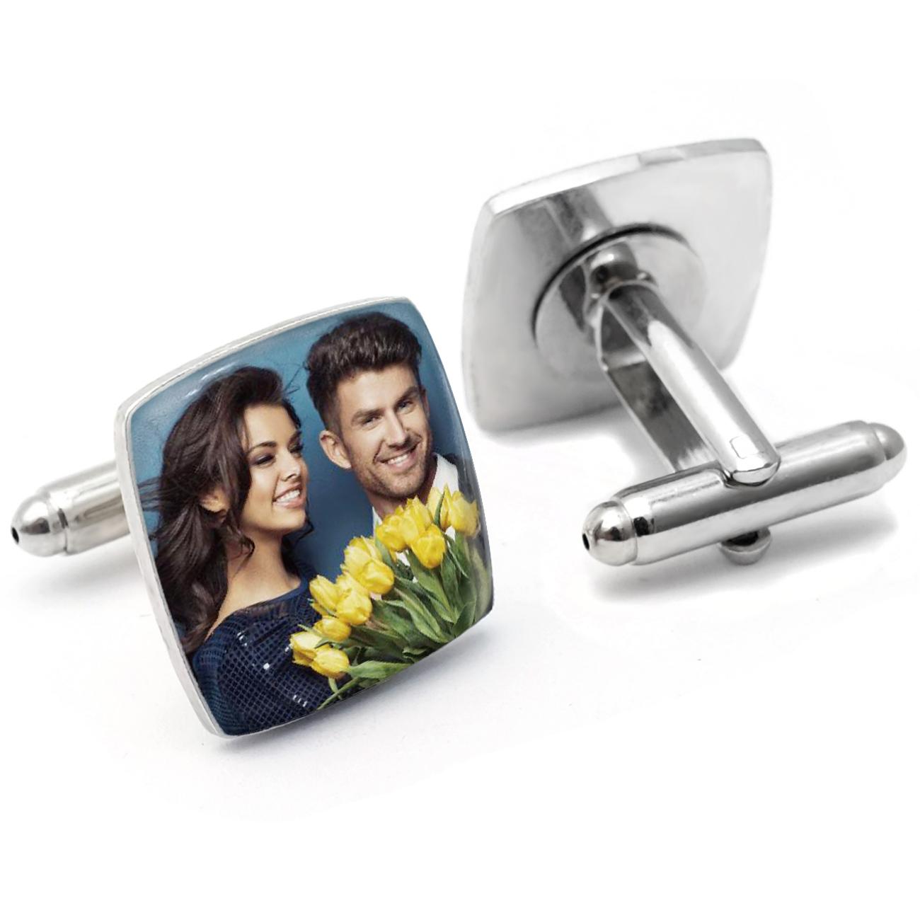 Personalised Photo Cufflinks M - đánh giá và giá Men'S Grooming For Wedding