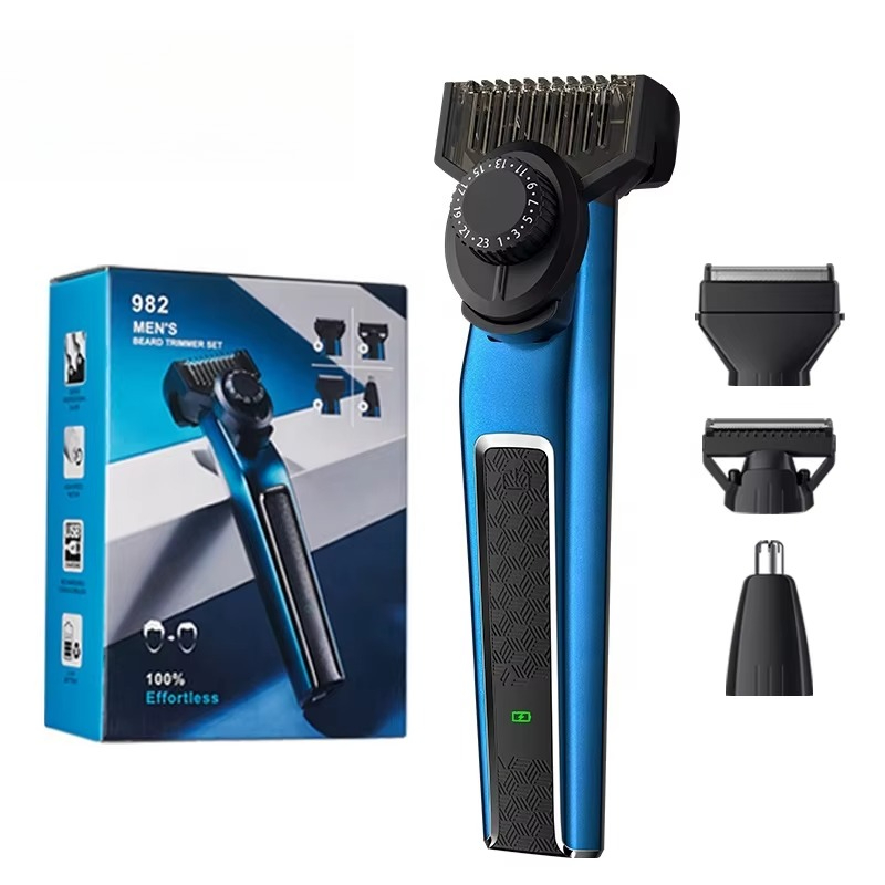 982 Men Beard Trimmer Set Hair - đánh giá và giá Men'S Grooming Ear Hair