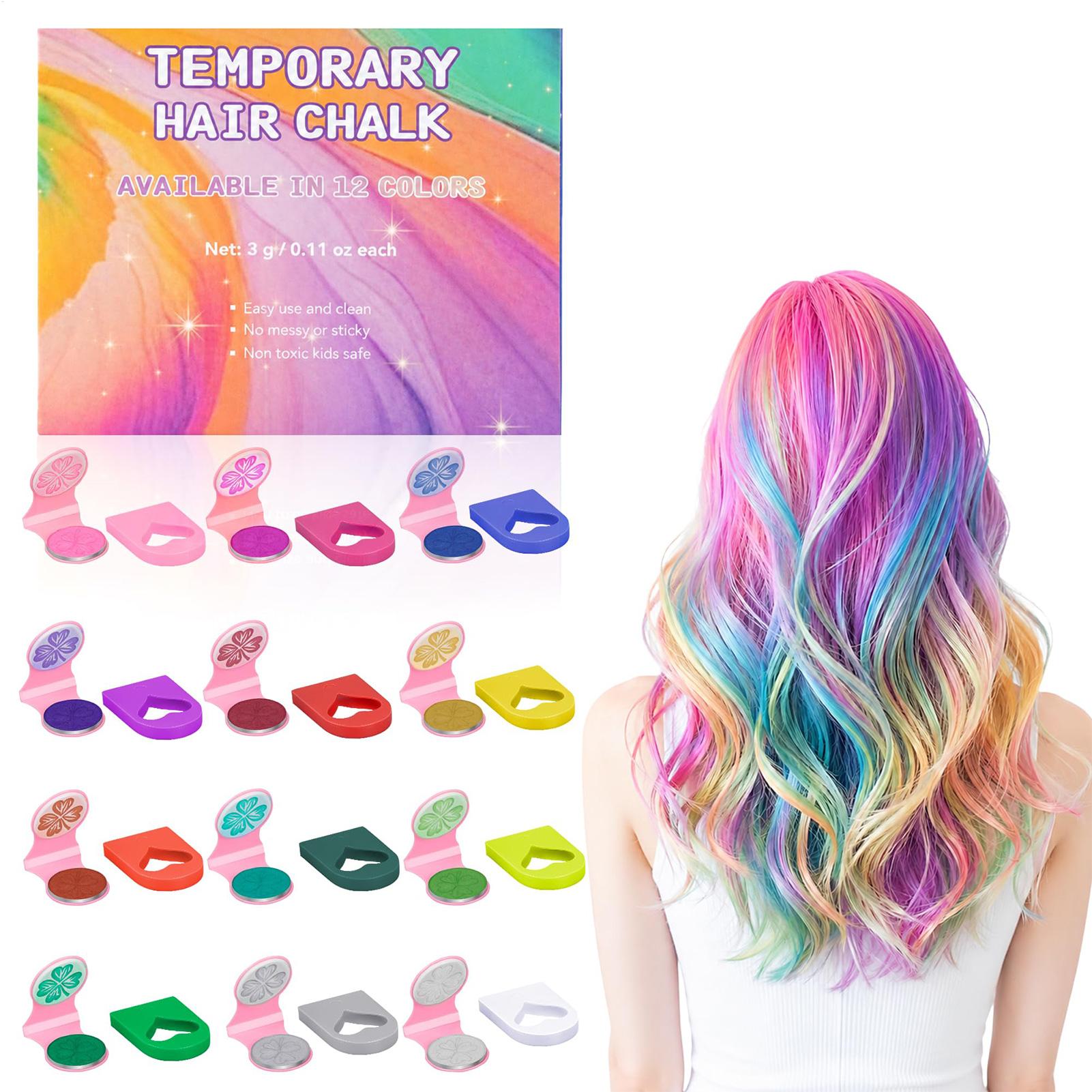 Hair Colour Wax stick colorful - đánh giá và giá Hair Wax Stick