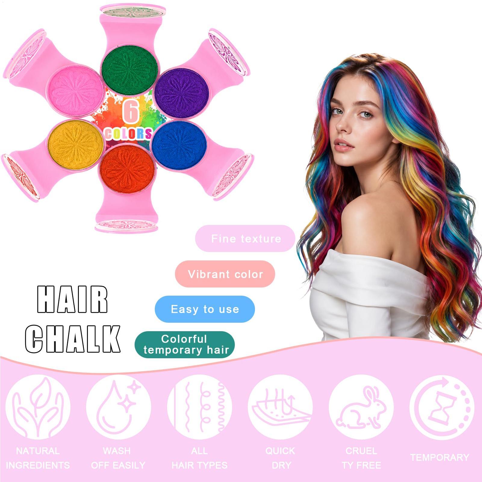 Hair Colour Wax stick colorful - đánh giá và giá Hair Wax Stick