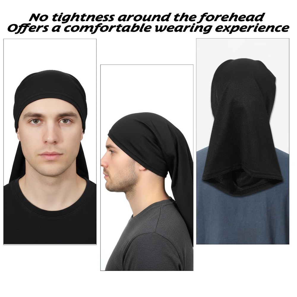 6pcs Dreadlock Cap Tube Bands  - đánh giá và giá Men'S Grooming Tape