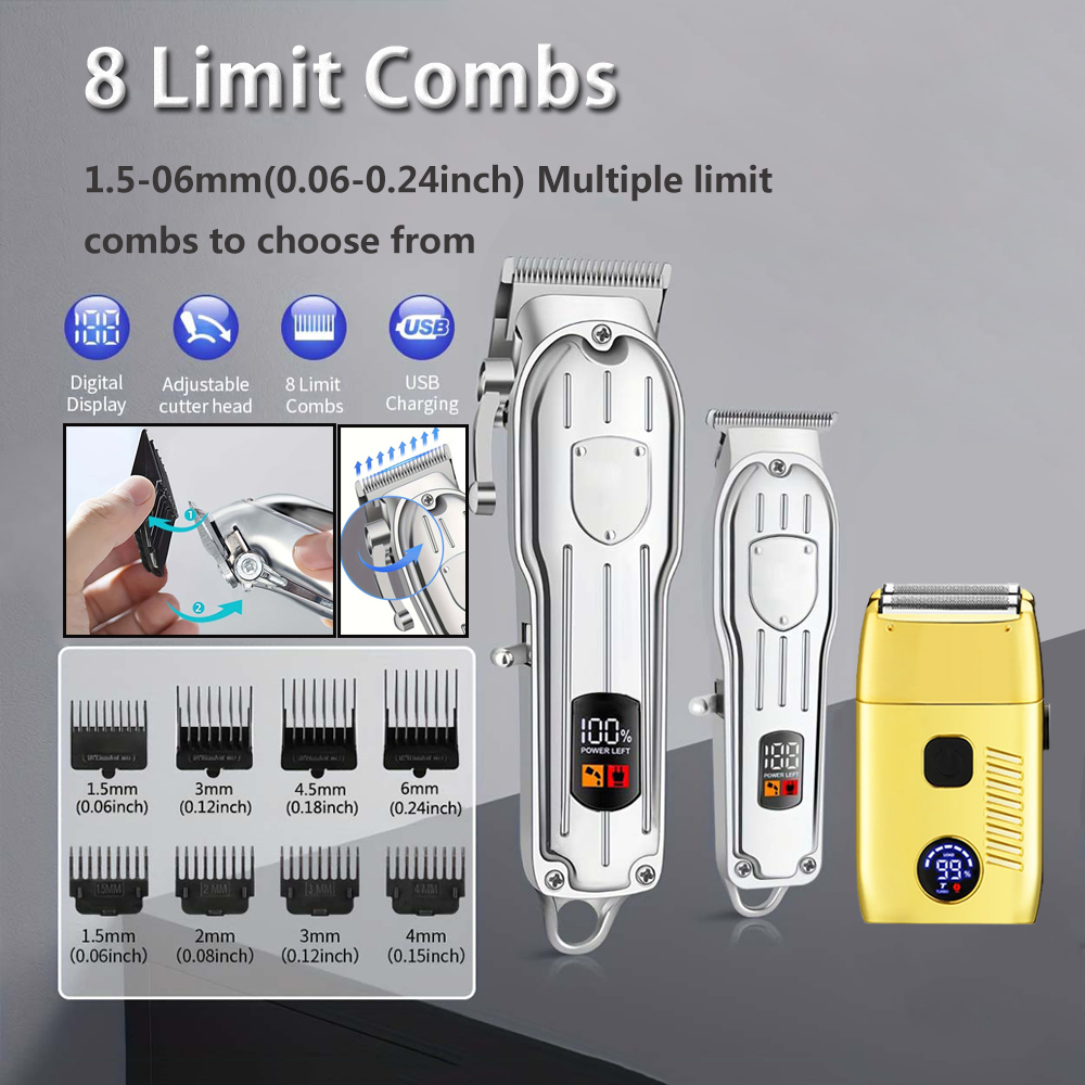 Hair Clippers Electric Razor S - đánh giá và giá Men'S Grooming Tape