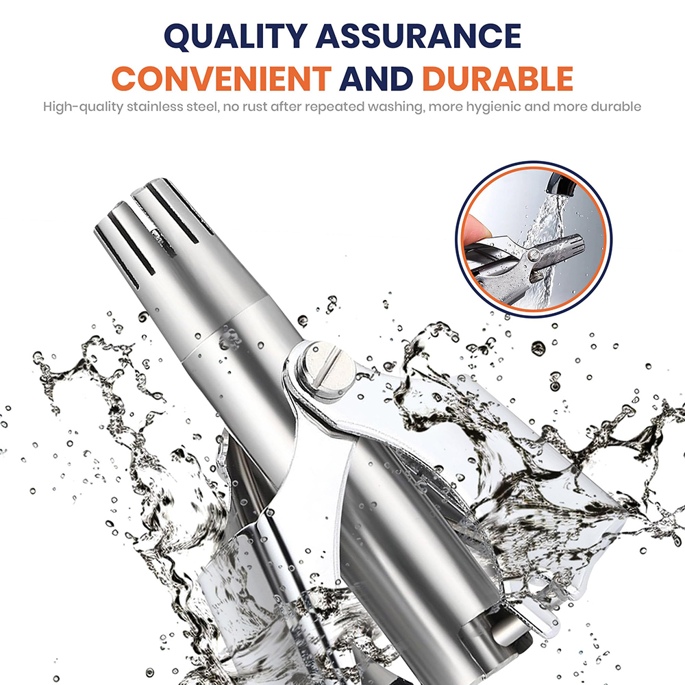 Portable Stainless Steel Manua - đánh giá và giá Men'S Grooming Ear Hair