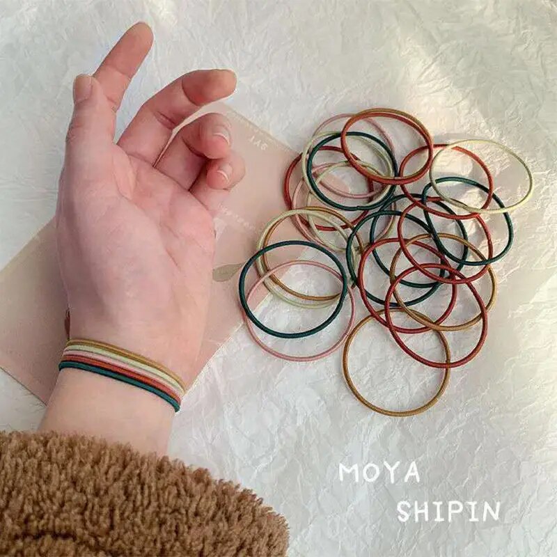 100PCS/Set Hair Ties Elastic R - đánh giá và giá Men'S Grooming Tape