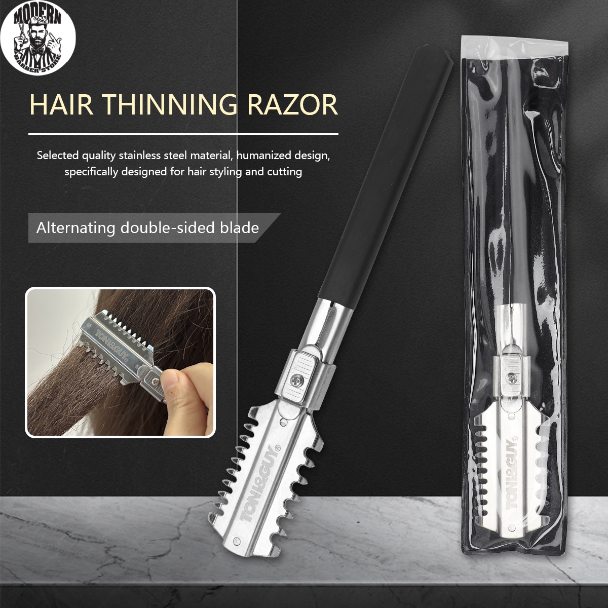 Salon Double-Edge Shaving Hair - đánh giá và giá Men'S Grooming Tape