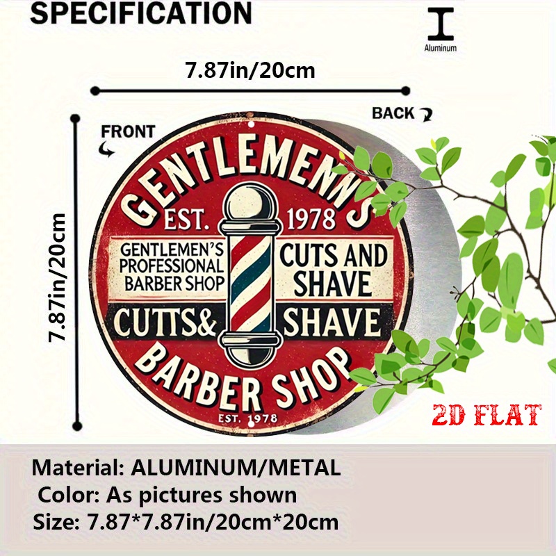 Classic Barbershop 2D Flat Rou - đánh giá và giá Men'S Grooming Barbershop