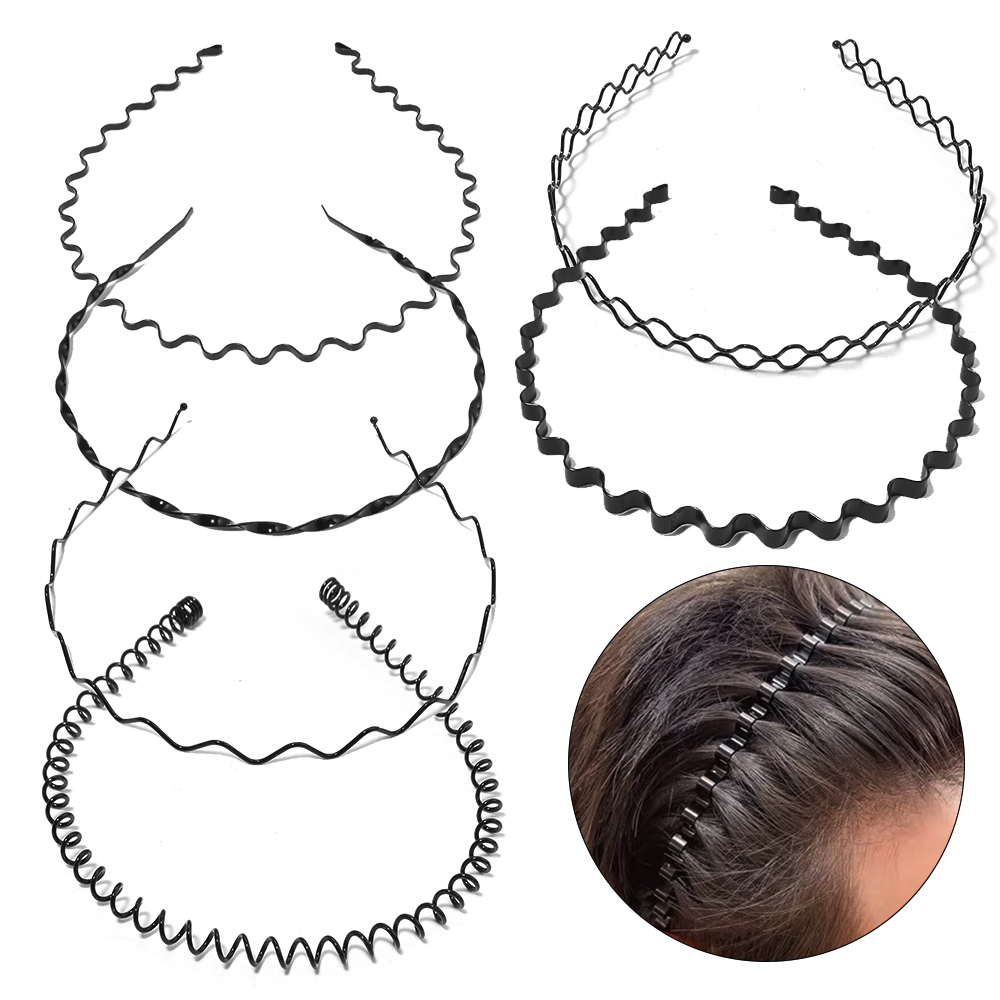 6pcs Fashion Metal Hair Band B - đánh giá và giá Men'S Grooming Tape